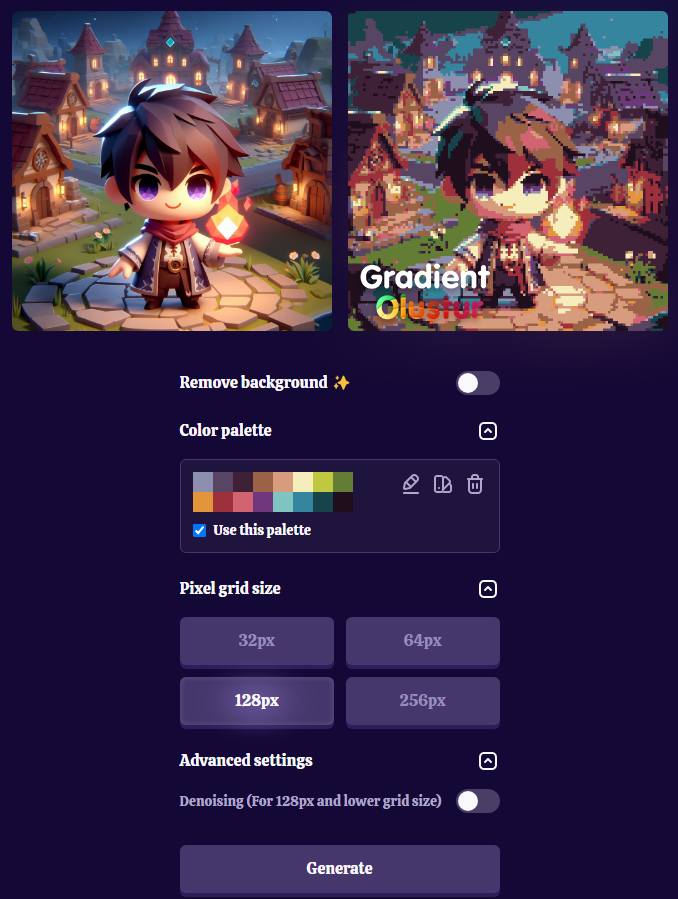 Pixelicious - Pixel Art Tool