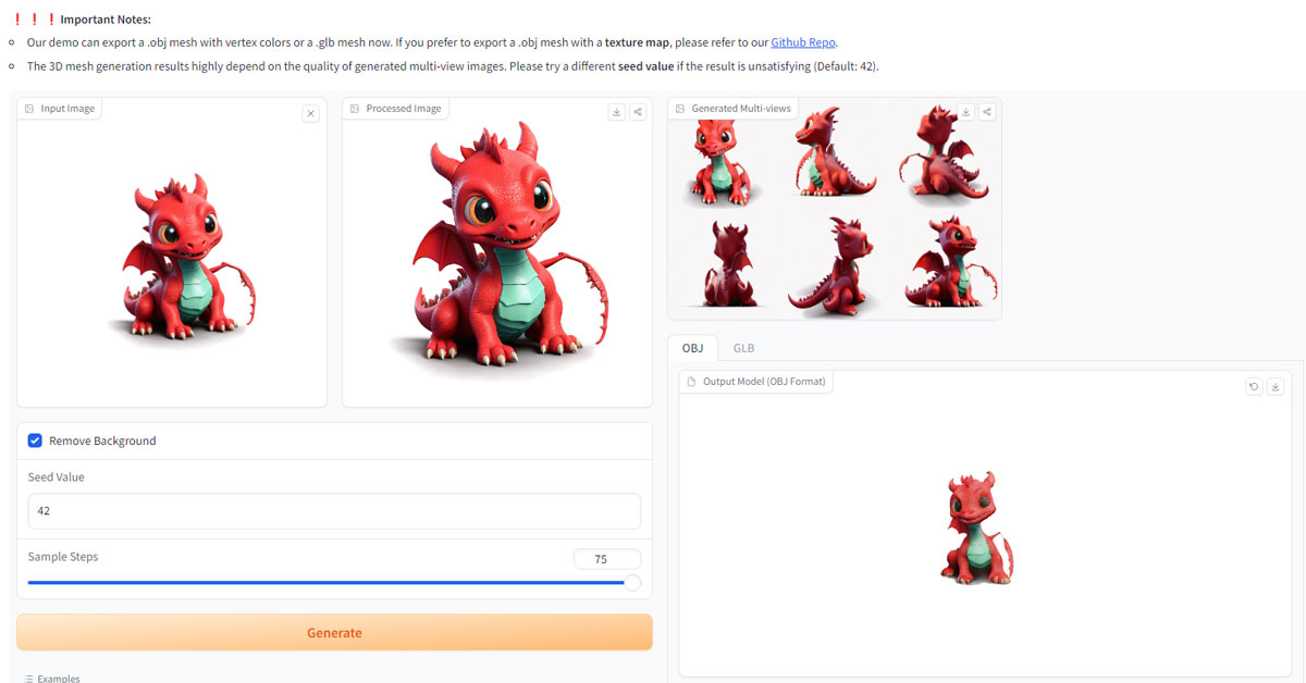 Instant Mesh 3D Modelleme AI Aracı