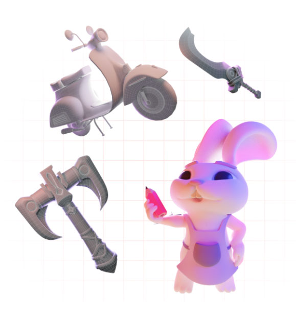 kaedim ile 3D Yapay Zeka Modelleme