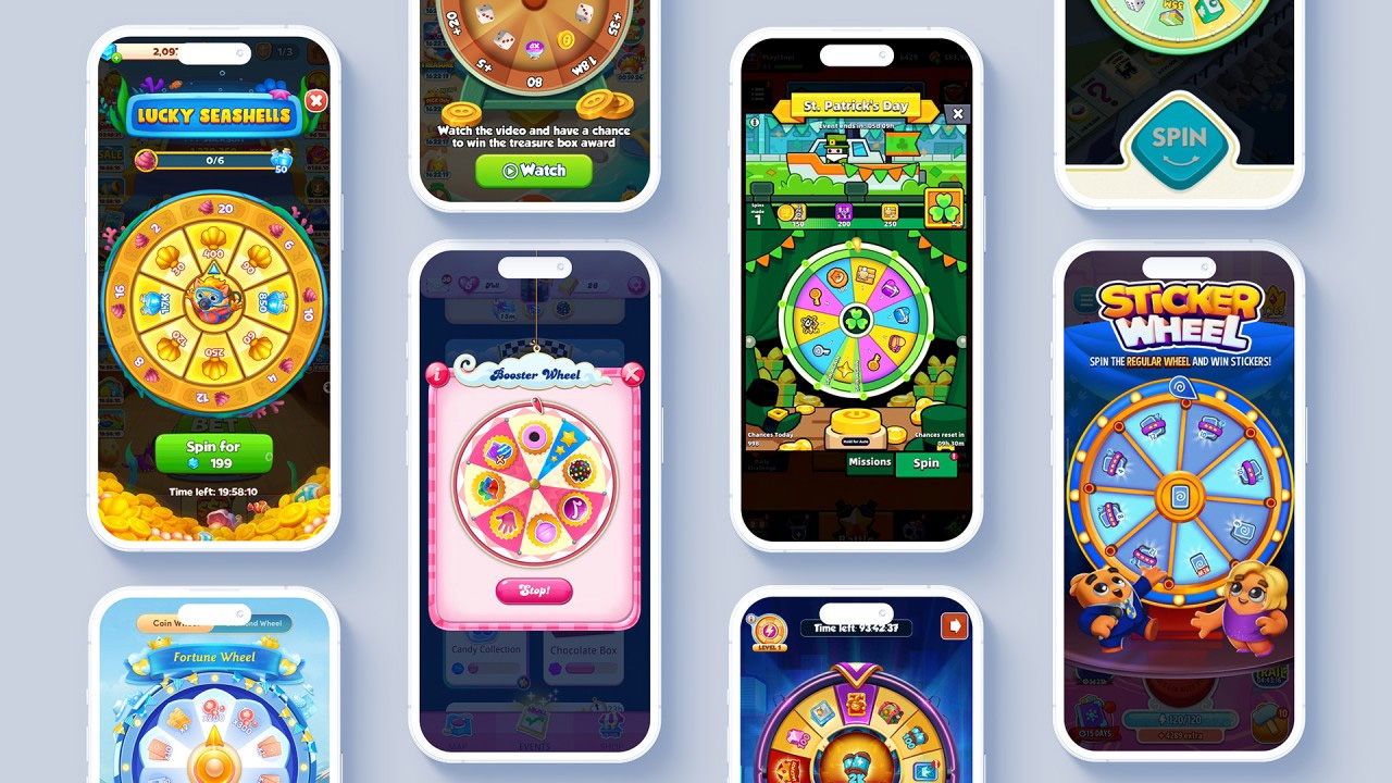 Mobil Oyunlarda Çark Çevirme